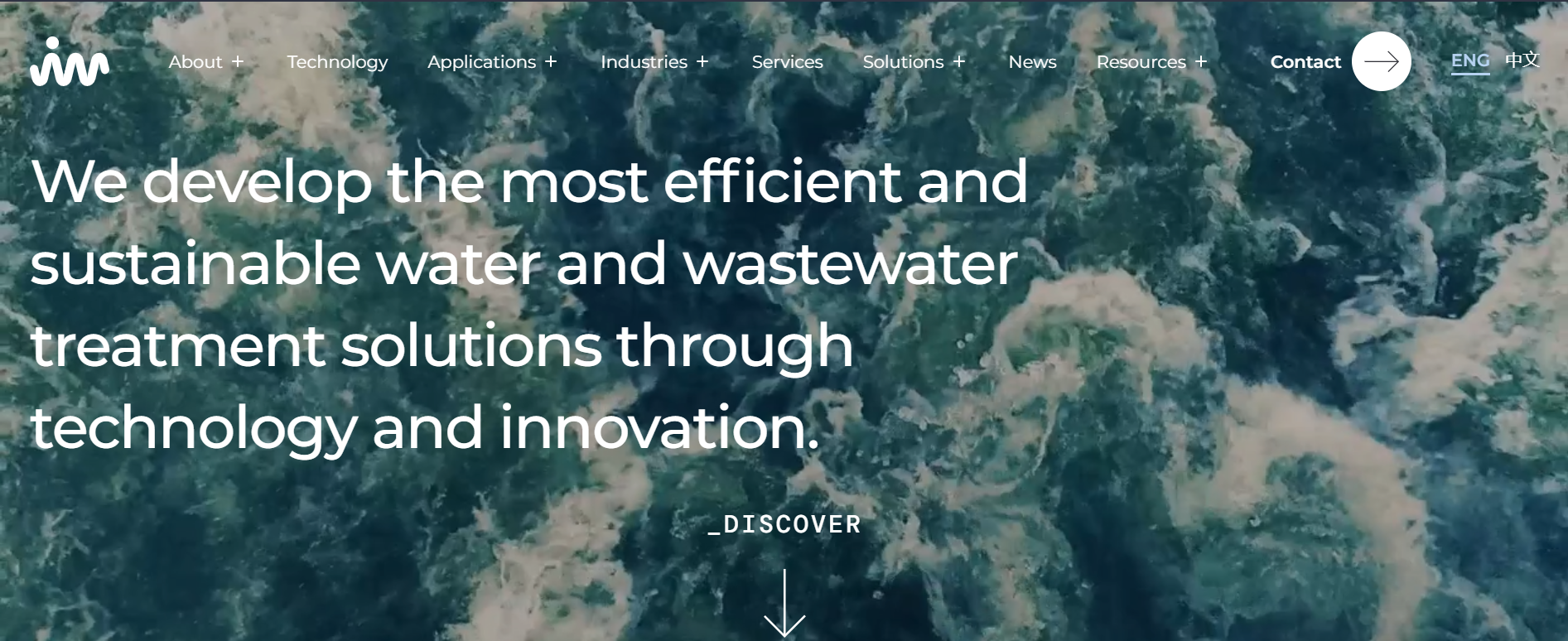 Infinite Water's homepage